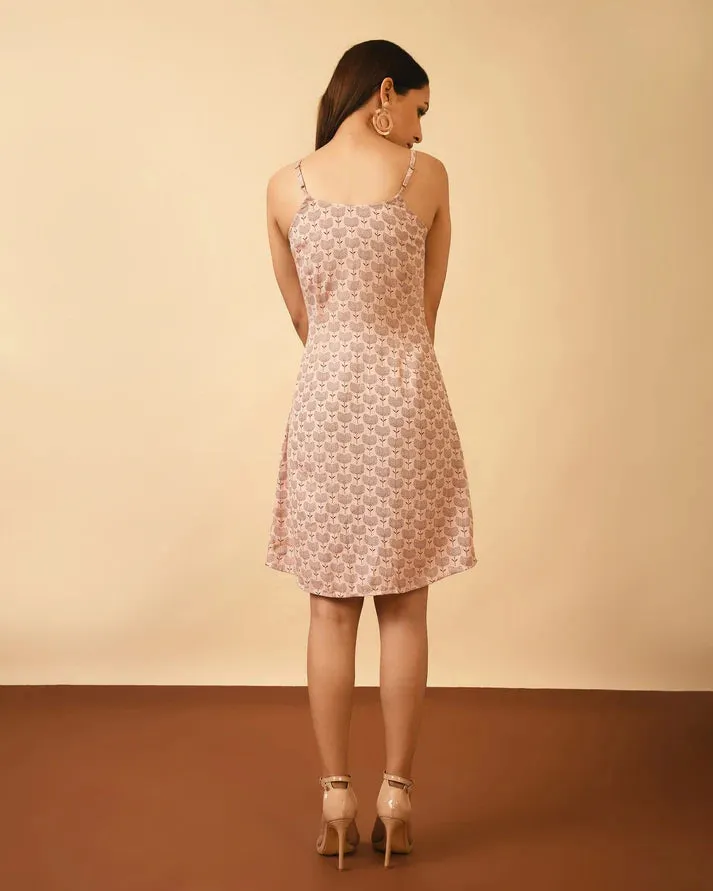 Hand Block Printed Linen Dress
