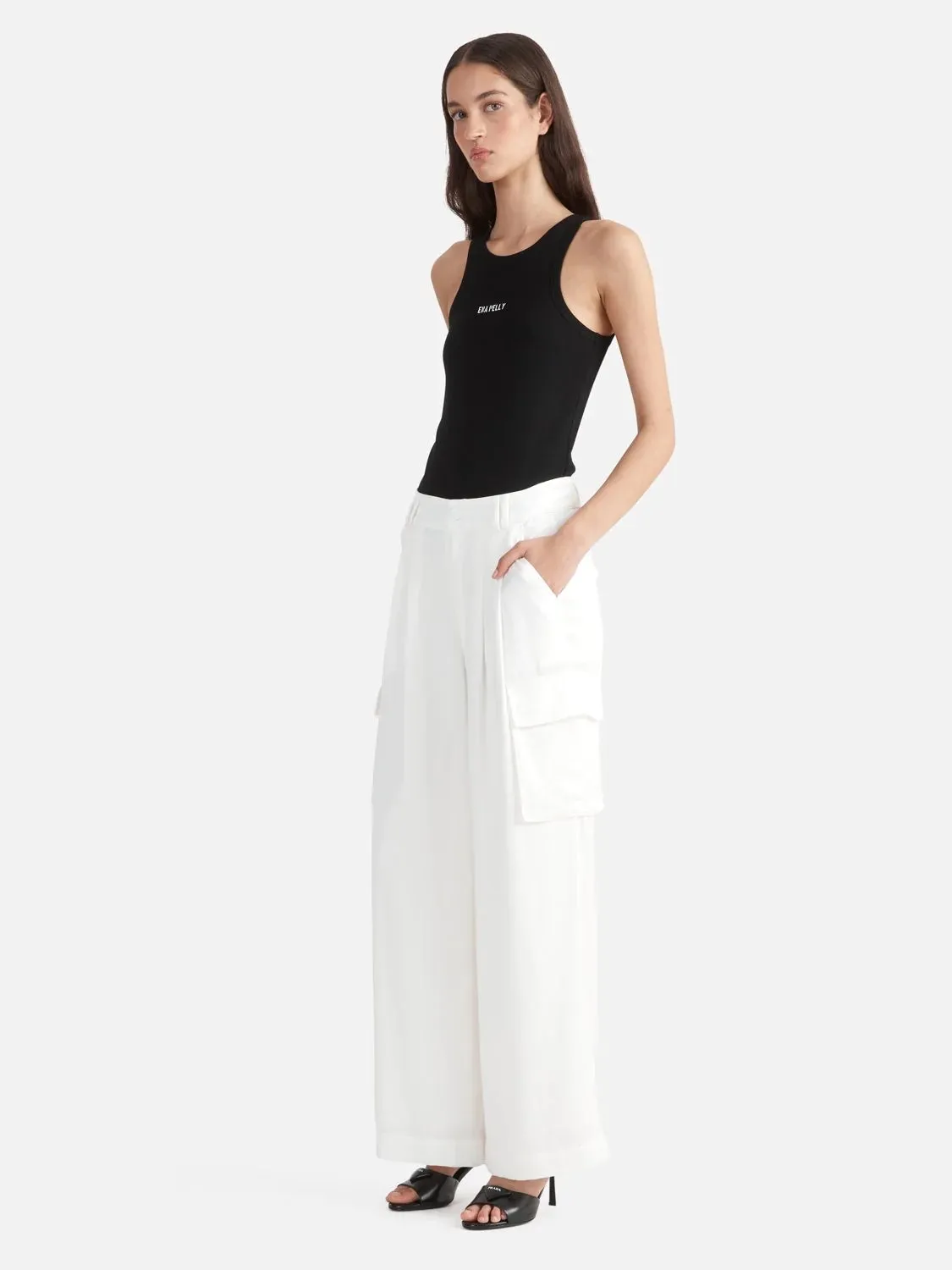 Hayley Cargo Pant VINTAGE WHITE
