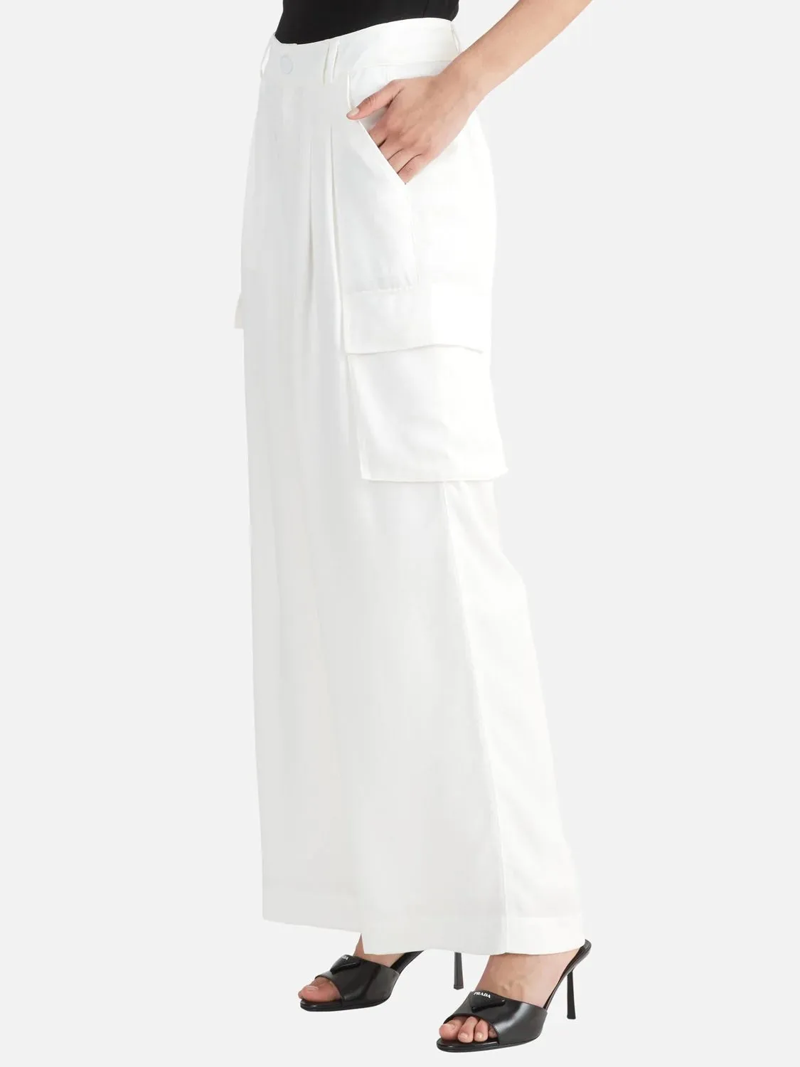 Hayley Cargo Pant VINTAGE WHITE