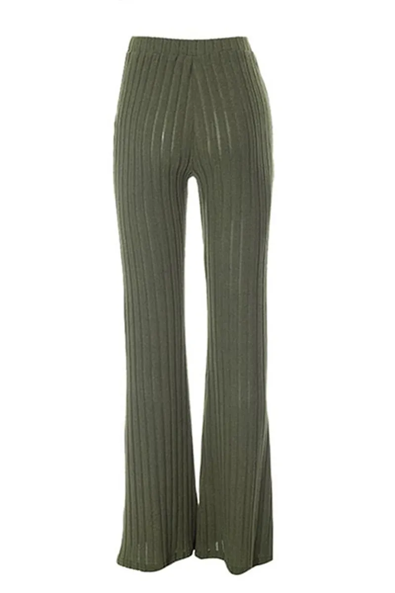 HPR1275 Cozy Ribbed Knit Pants