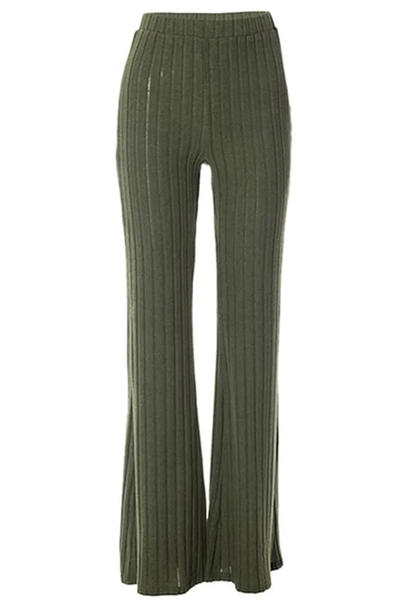 HPR1275 Cozy Ribbed Knit Pants