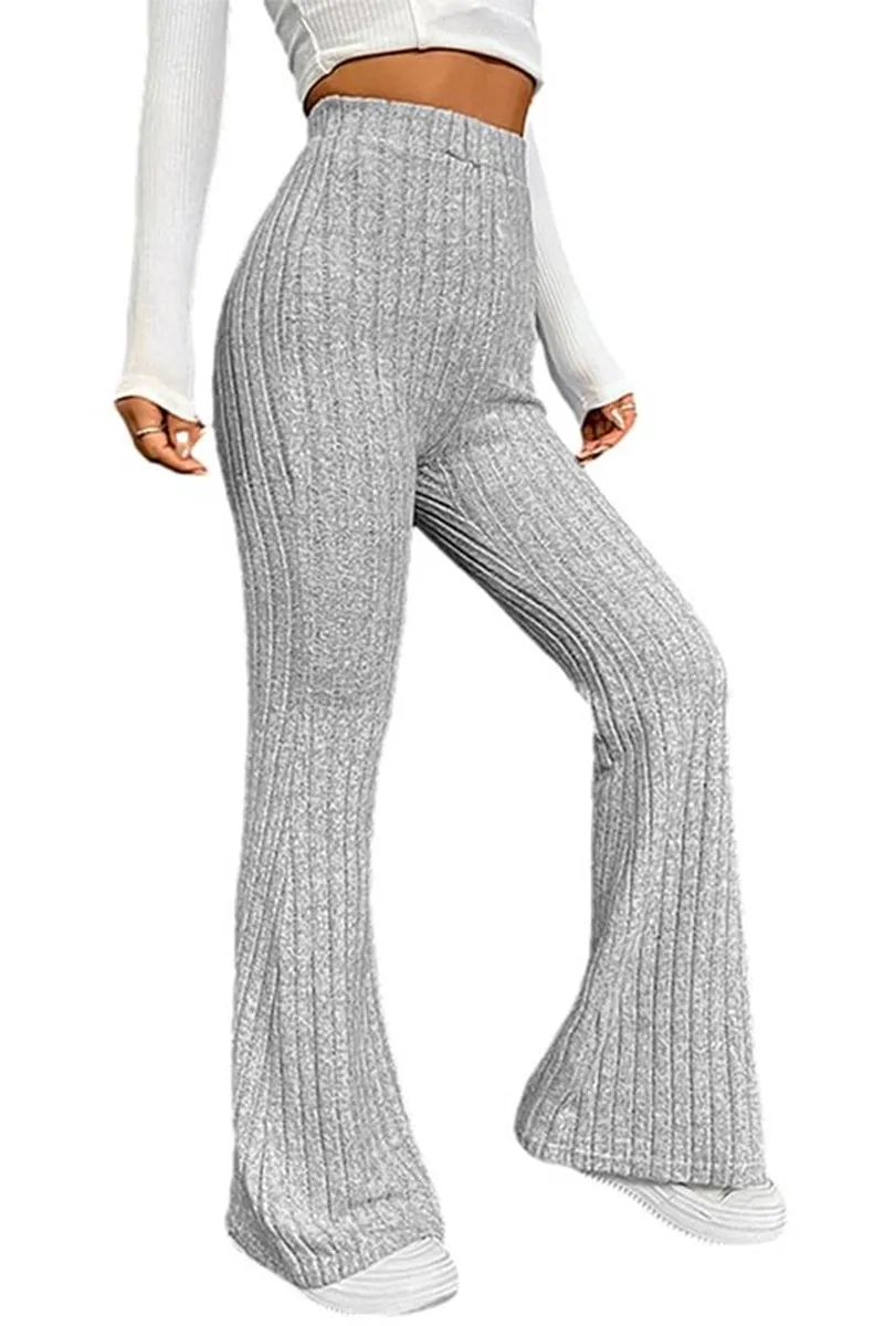 HPR1275 Cozy Ribbed Knit Pants