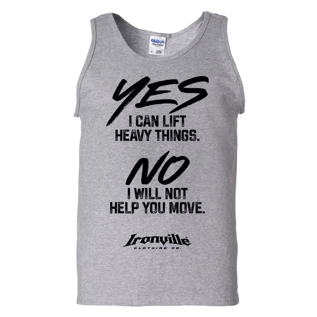 Ironville HEAVY THINGS Standard Cut Tank Top