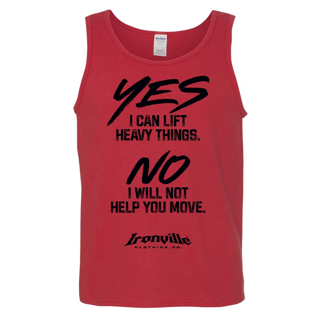 Ironville HEAVY THINGS Standard Cut Tank Top