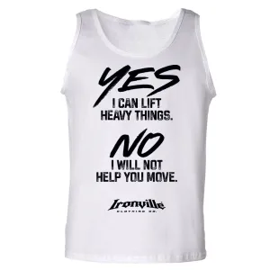 Ironville HEAVY THINGS Standard Cut Tank Top