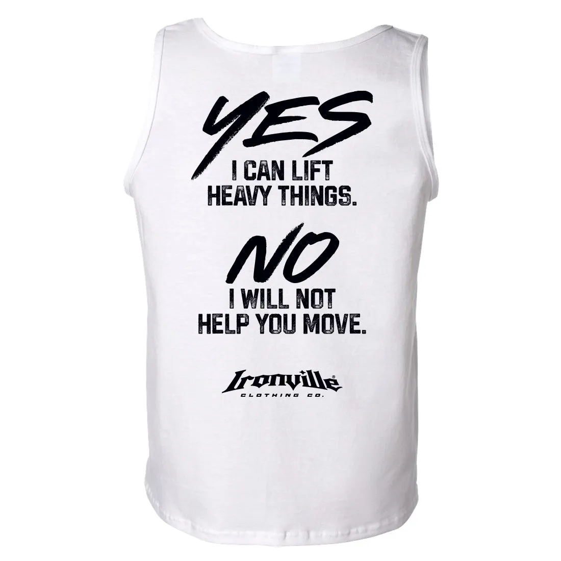 Ironville HEAVY THINGS Standard Cut Tank Top