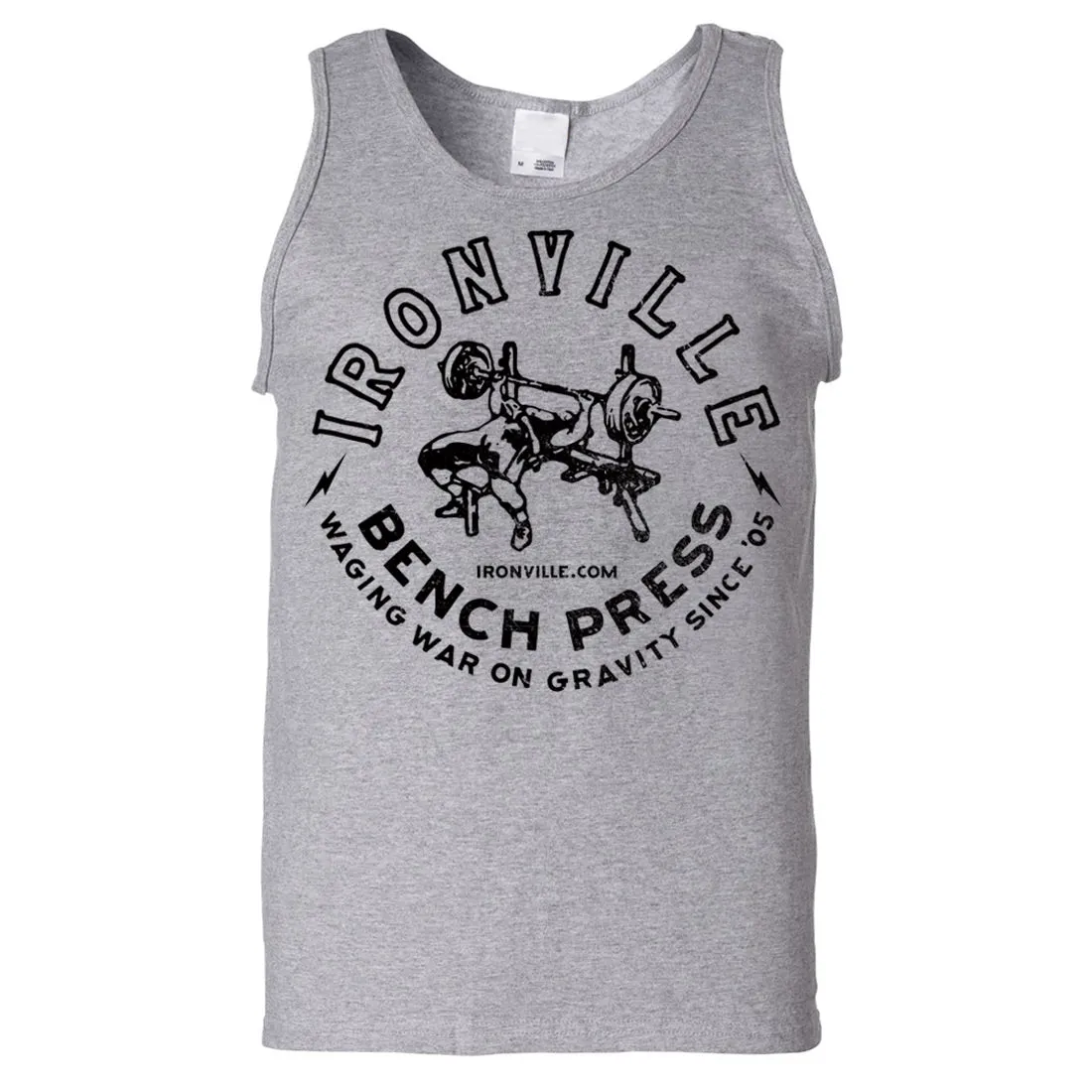 Ironville VINTAGE BENCH Standard Cut Tank Top