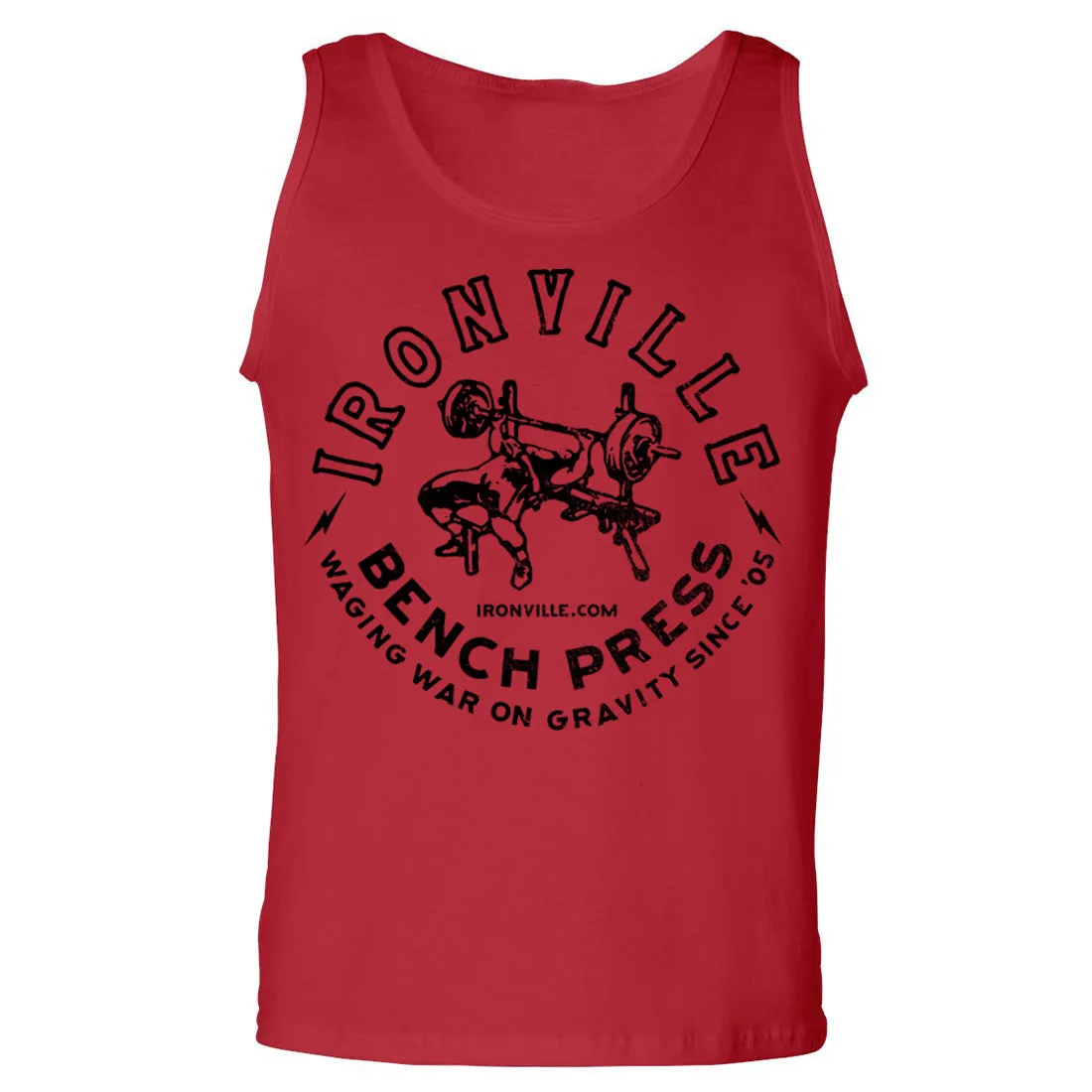 Ironville VINTAGE BENCH Standard Cut Tank Top