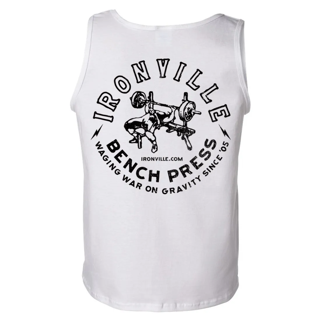 Ironville VINTAGE BENCH Standard Cut Tank Top