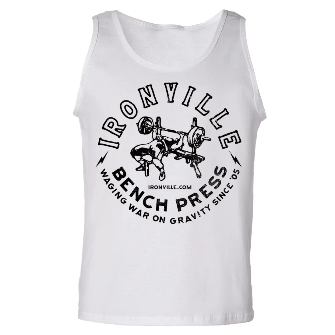 Ironville VINTAGE BENCH Standard Cut Tank Top