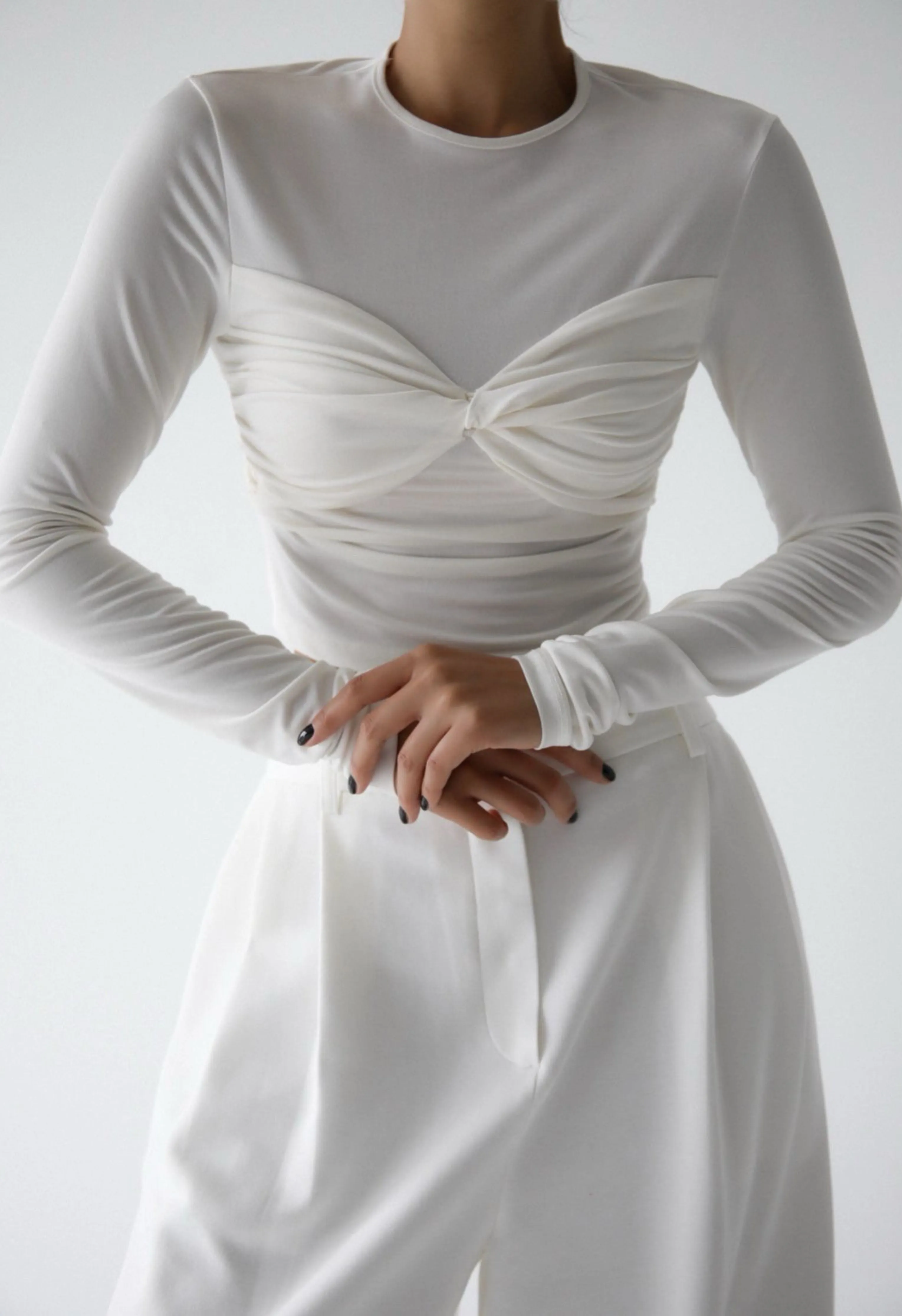 Jana Top in White