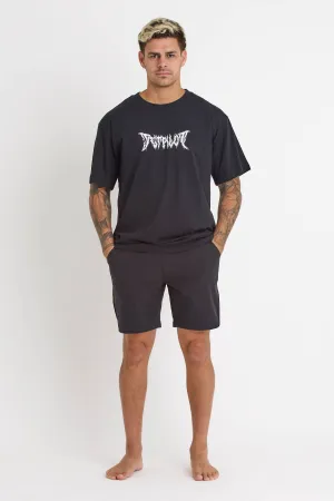 Jetpilot Resistance Tee - Black/White