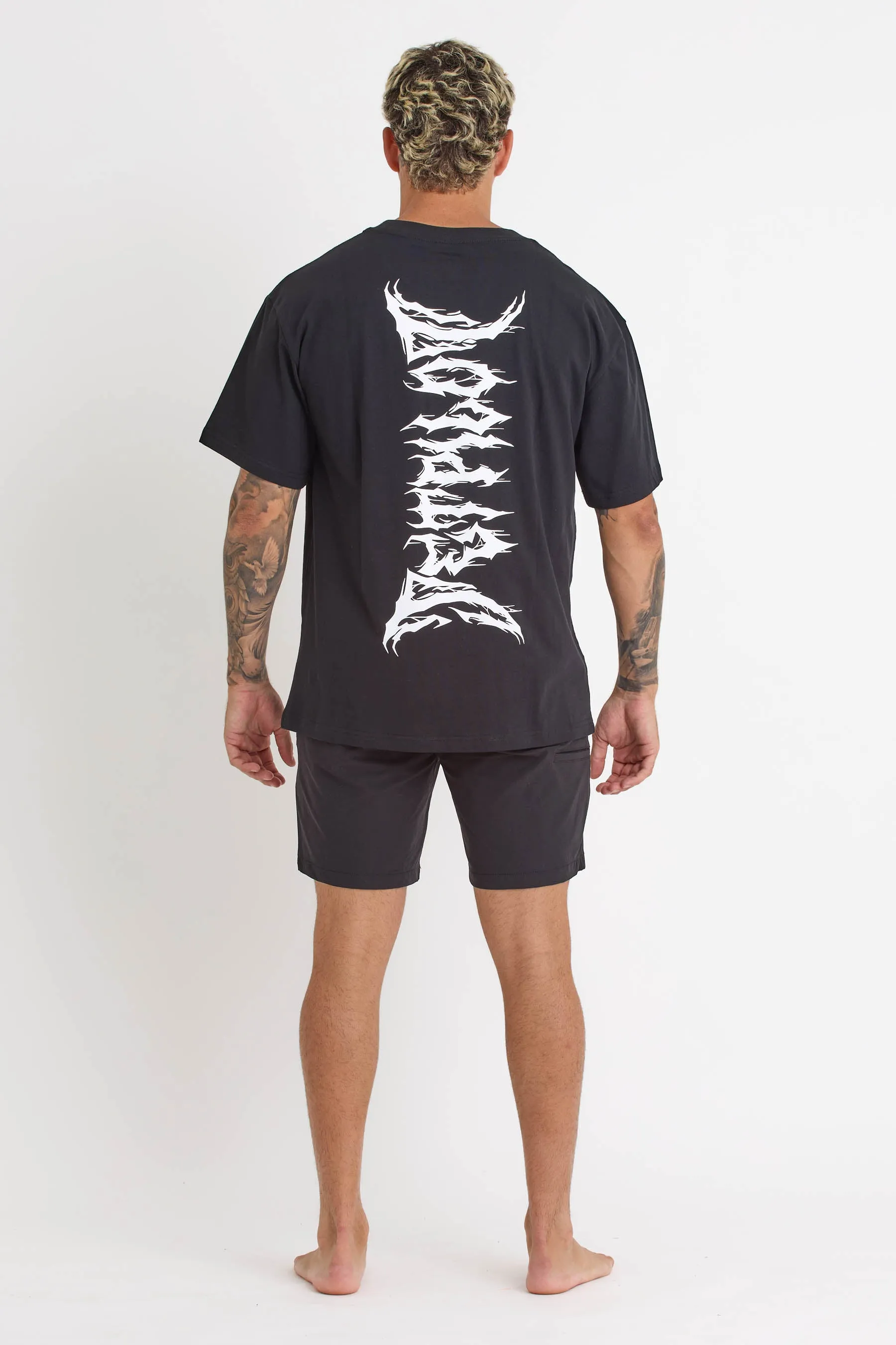 Jetpilot Resistance Tee - Black/White