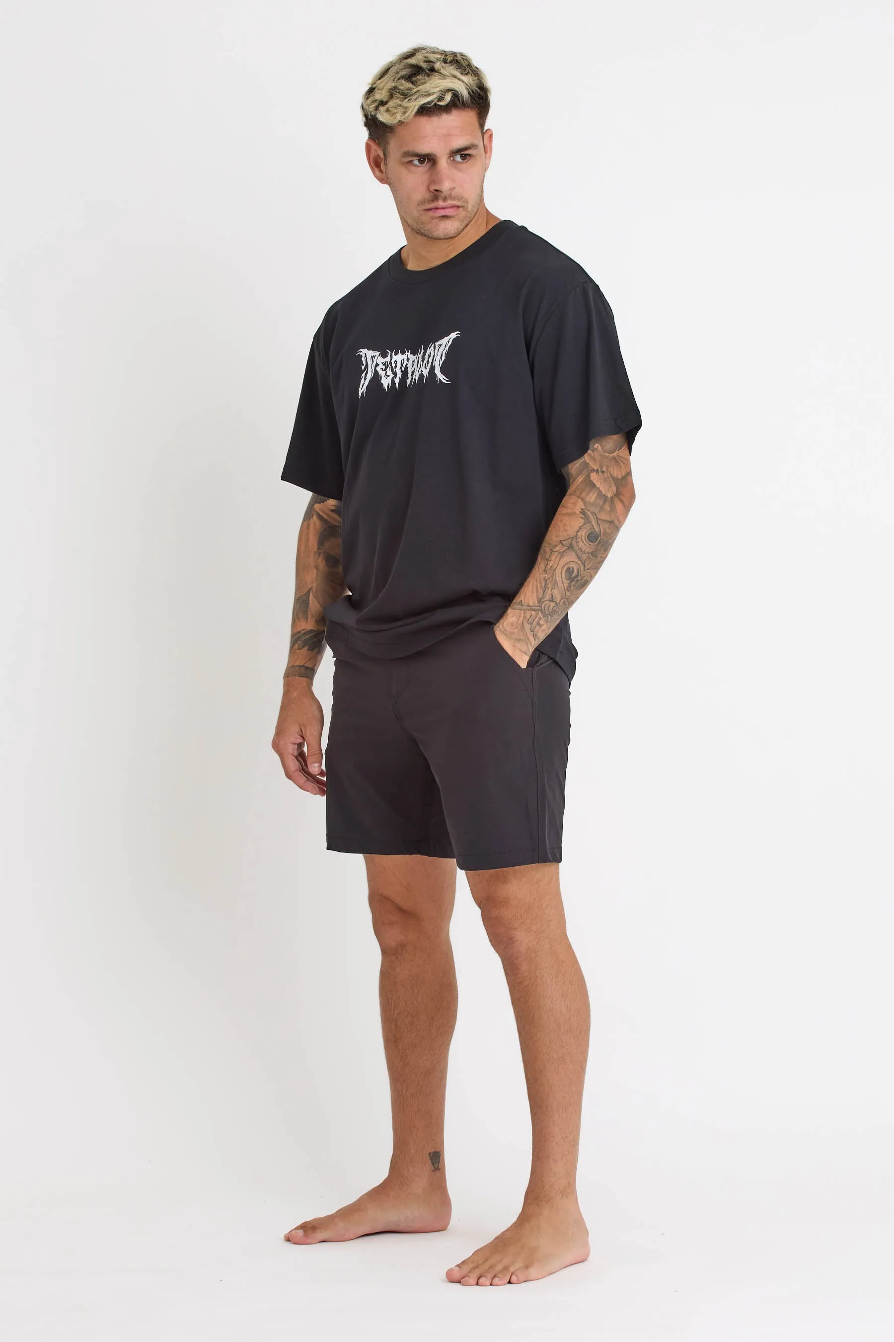 Jetpilot Resistance Tee - Black/White