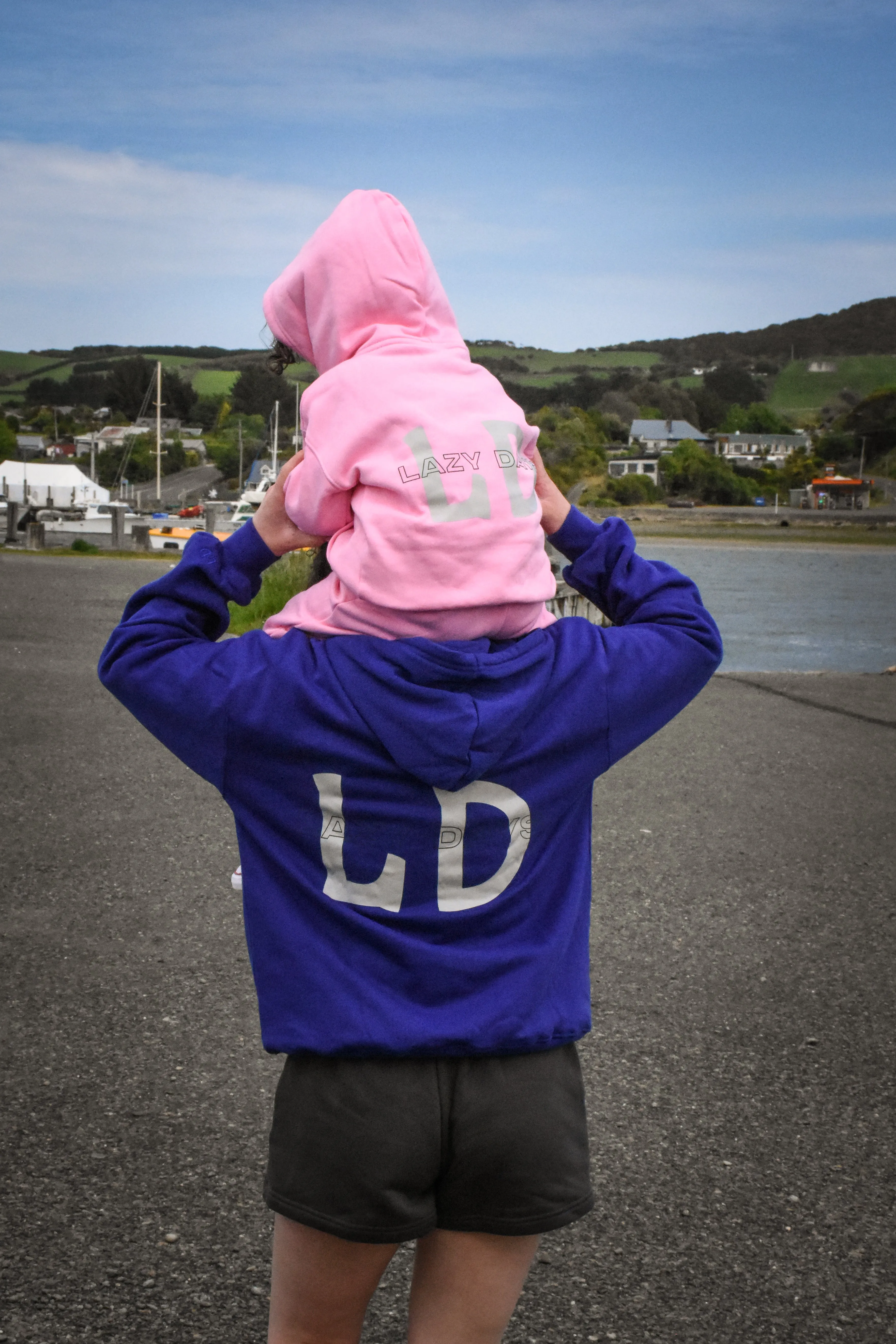 Junior Lazy Days Cozy hoodies PINK