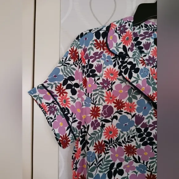 Kate Spade Antique Floral Pajama Set  Multicolor KS92315T Shirt   Capris Pants