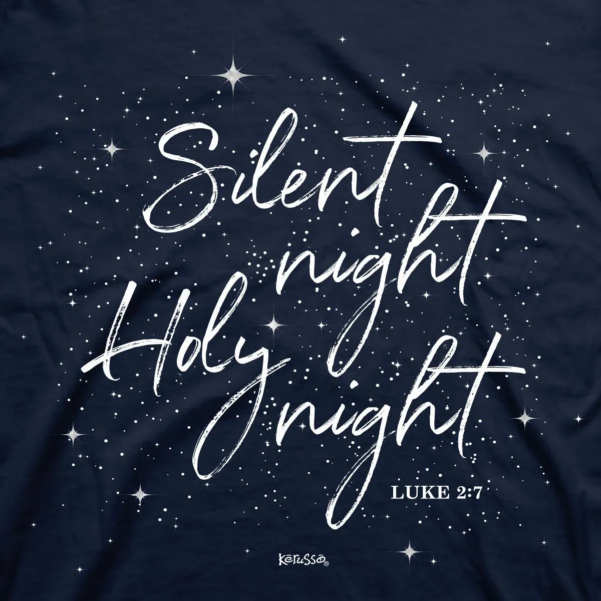 Kerusso Christian Christmas T-Shirt Silent Night
