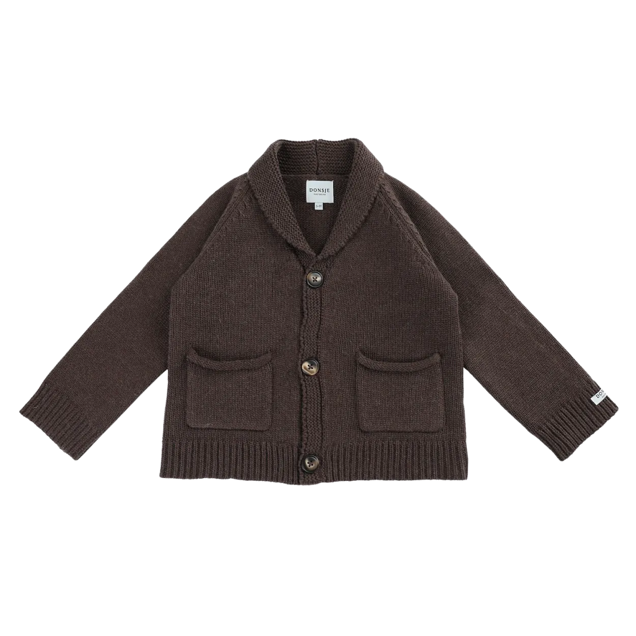 Kicher Cardigan | Dark Brown
