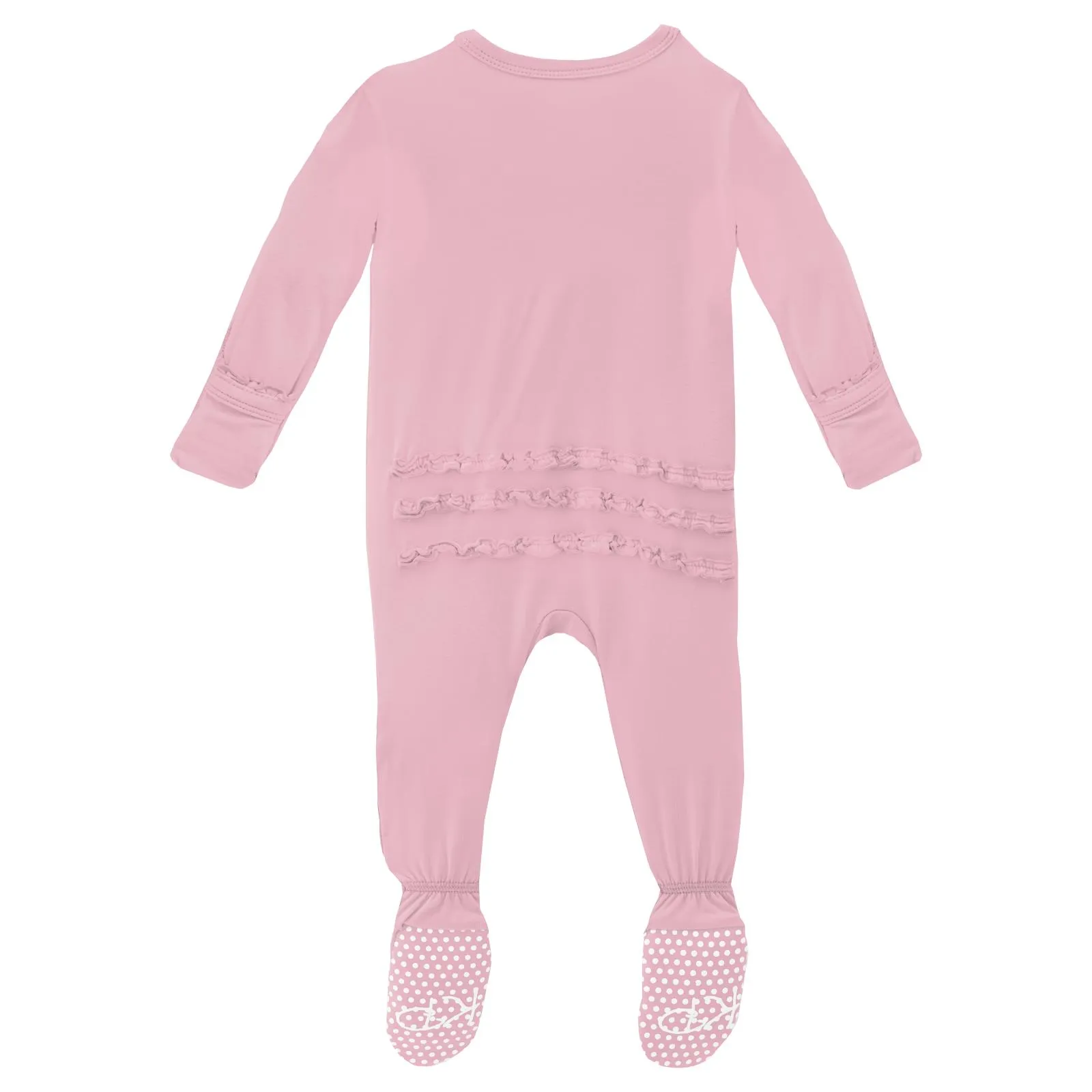 Kickee Pants Cake Pop Muffin Ruffle Zipper Footie