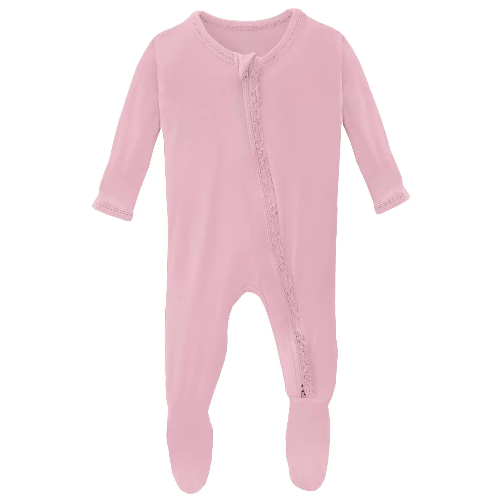 Kickee Pants Cake Pop Muffin Ruffle Zipper Footie