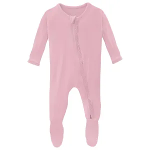 Kickee Pants Cake Pop Muffin Ruffle Zipper Footie