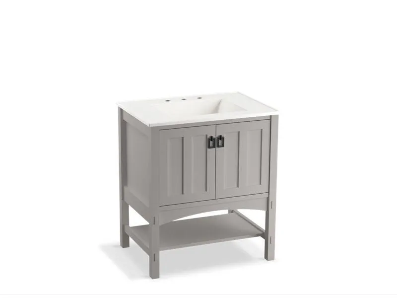 KOHLER K-99553-1WA Marabou 30" bathroom vanity cabinet with 2 doors