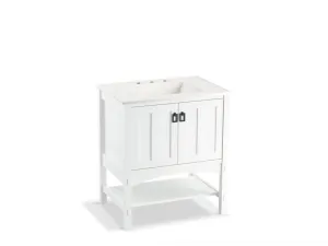 KOHLER K-99553-1WA Marabou 30" bathroom vanity cabinet with 2 doors