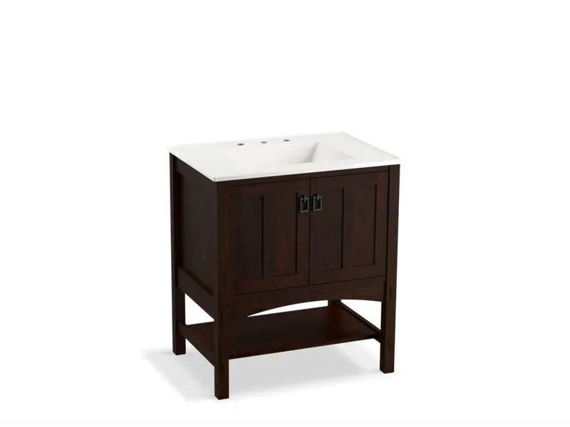 KOHLER K-99553-1WA Marabou 30" bathroom vanity cabinet with 2 doors
