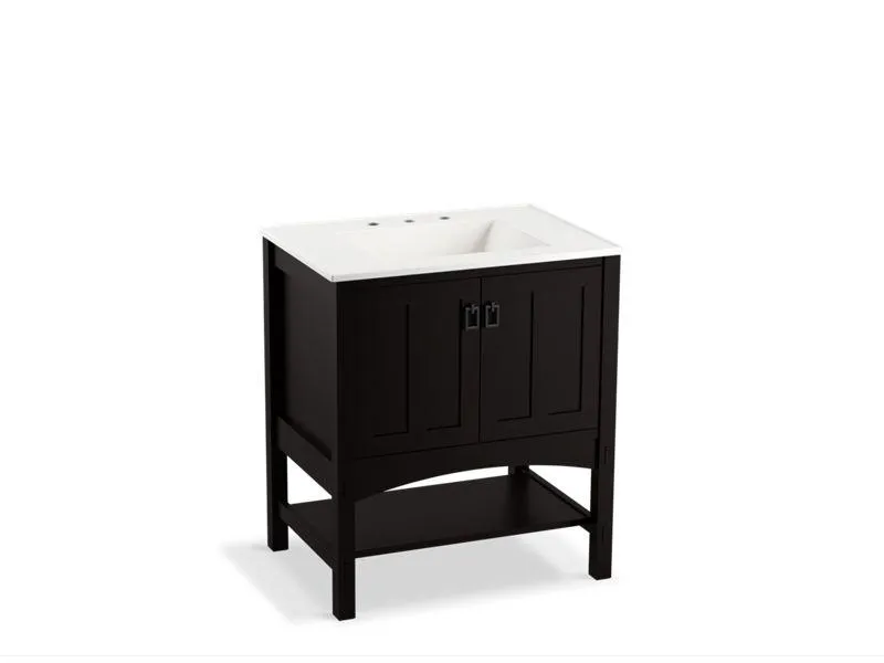 KOHLER K-99553-1WA Marabou 30" bathroom vanity cabinet with 2 doors