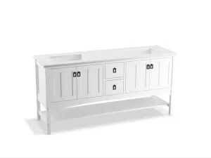 KOHLER K-99560-1WA Marabou 72" bathroom vanity cabinet with 4 doors and 2 drawers