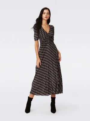 Koren Reversible Midi Mesh Dress