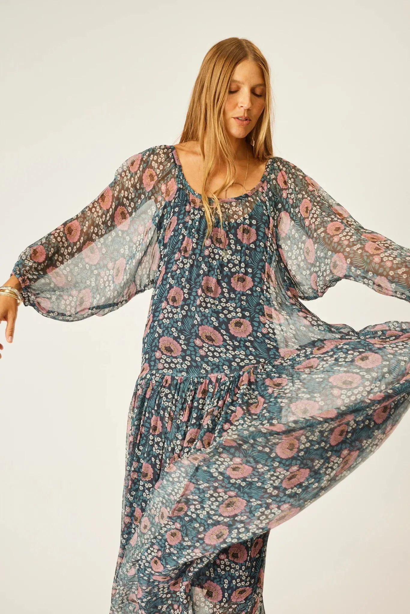 Lainey Dress | Vintage Flowers