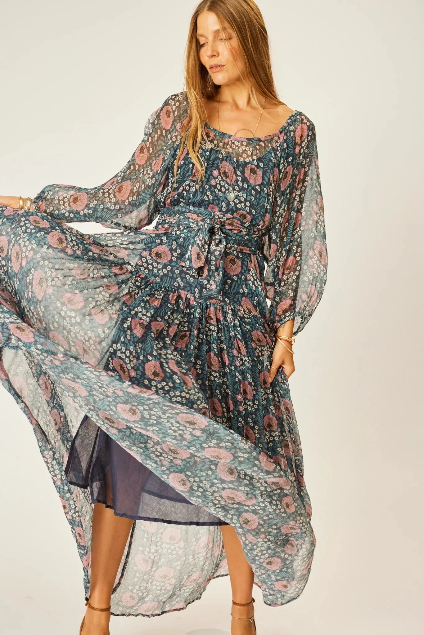 Lainey Dress | Vintage Flowers