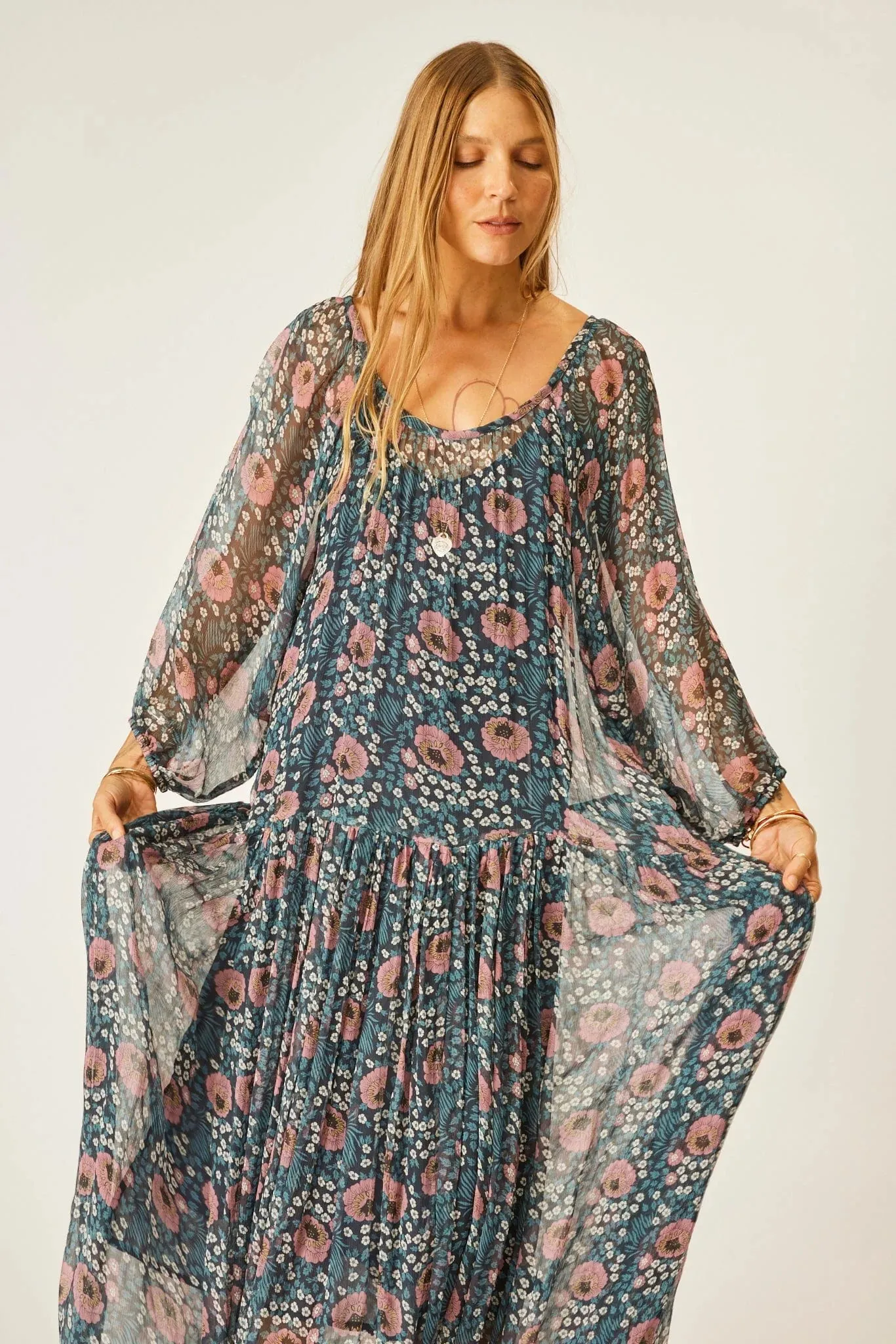 Lainey Dress | Vintage Flowers