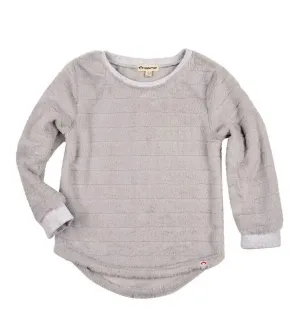 LAUREL TOP - COOL GREY
