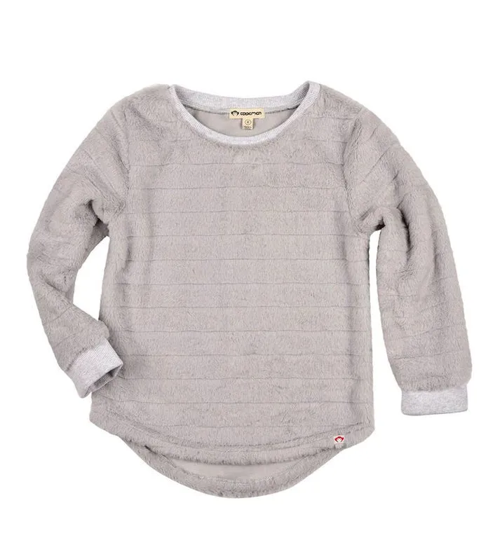 LAUREL TOP - COOL GREY