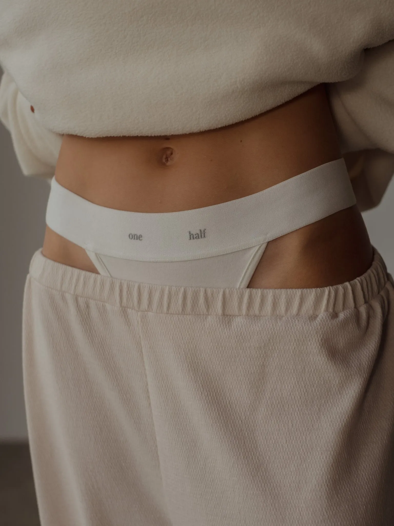LIGHT PIJAMA PANTS - VAINILLA