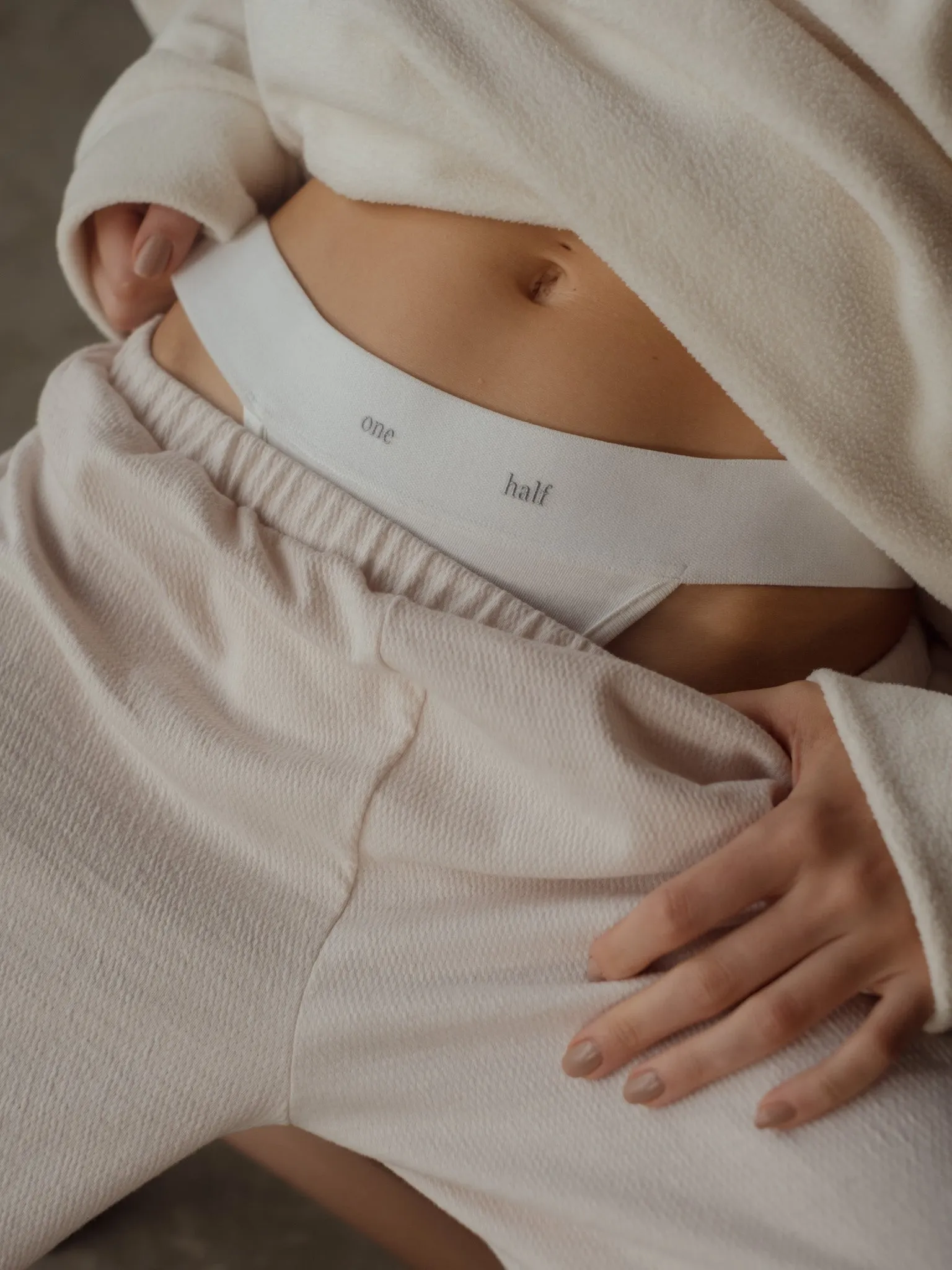 LIGHT PIJAMA PANTS - VAINILLA