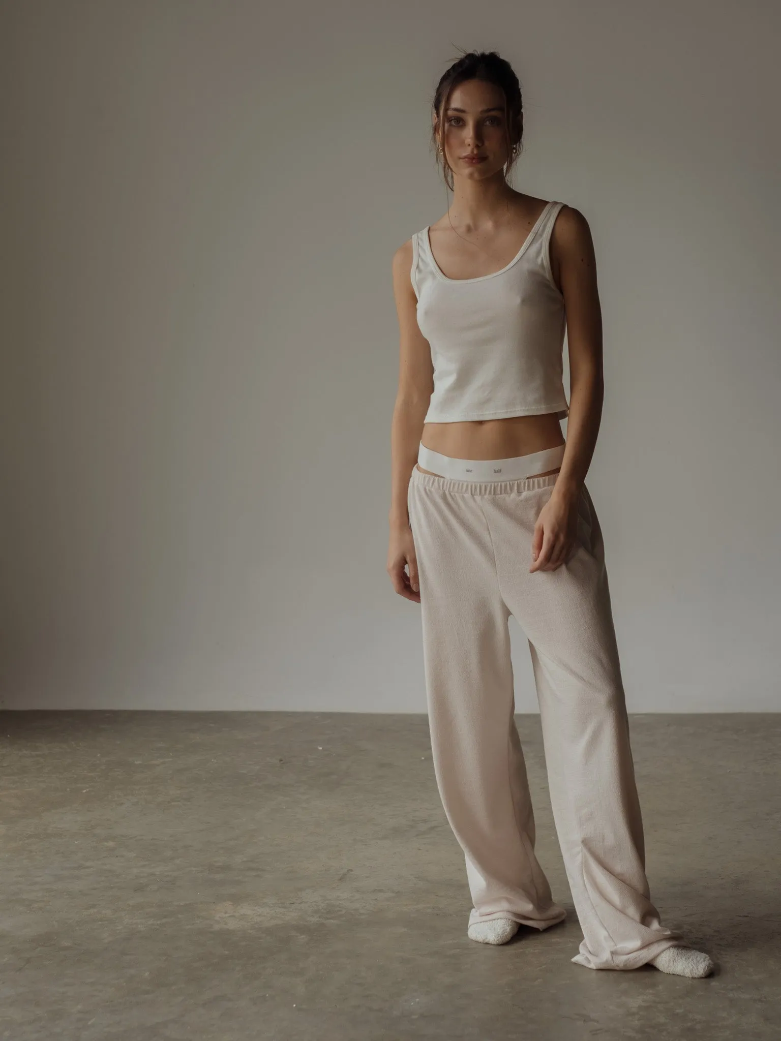 LIGHT PIJAMA PANTS - VAINILLA
