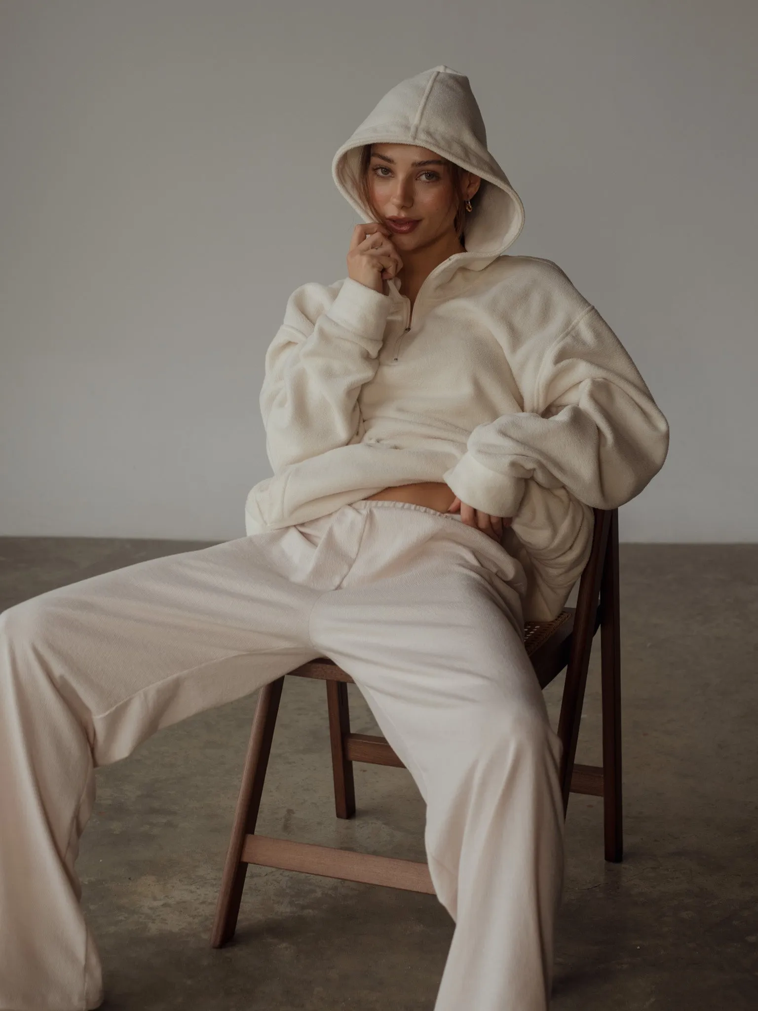 LIGHT PIJAMA PANTS - VAINILLA