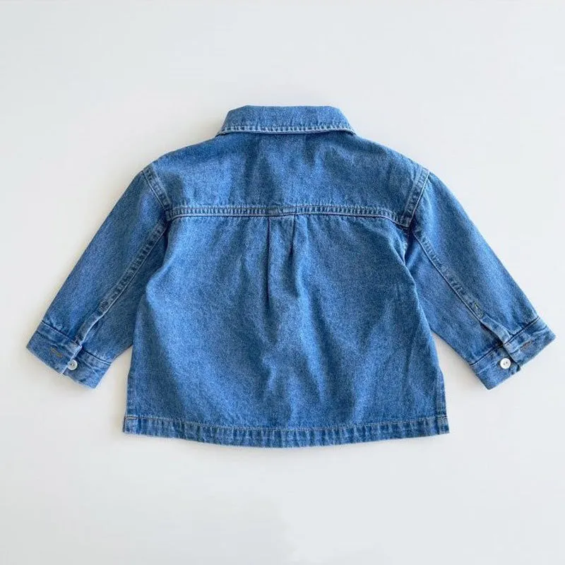 Lightweight Denim Pocket Top 2302ML04