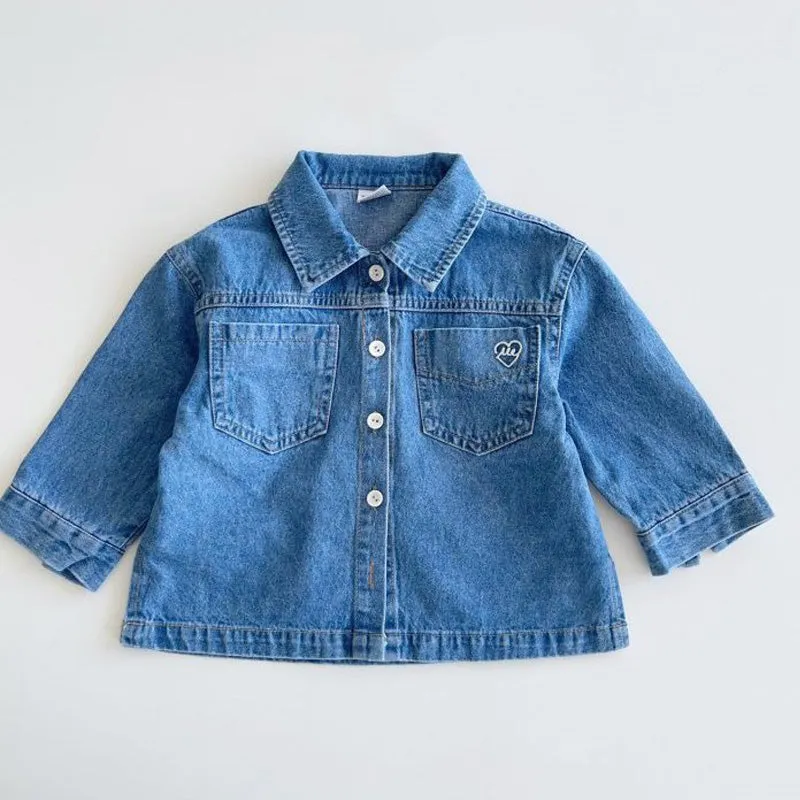 Lightweight Denim Pocket Top 2302ML04