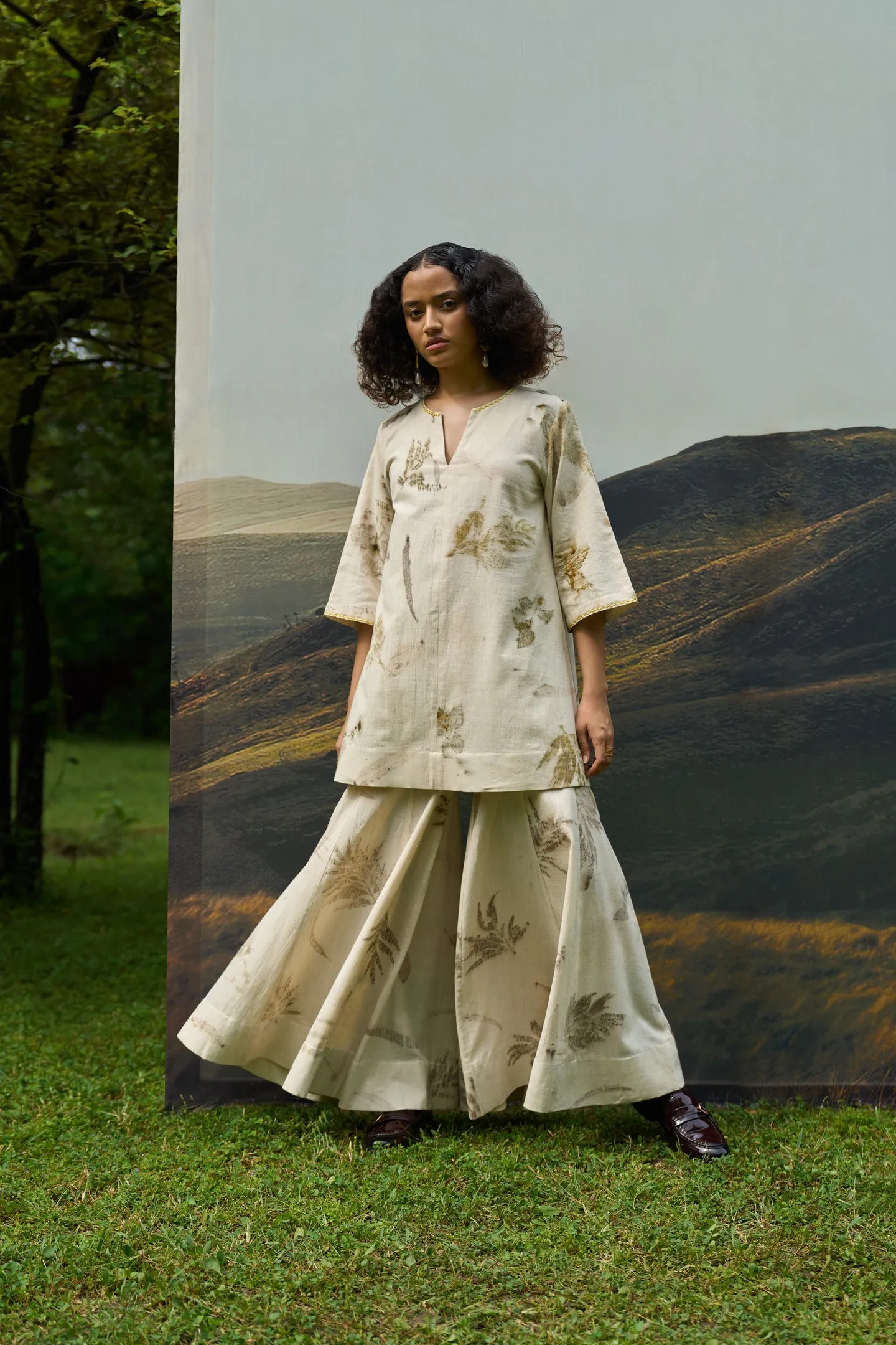 Live Leafy Classic Kurta