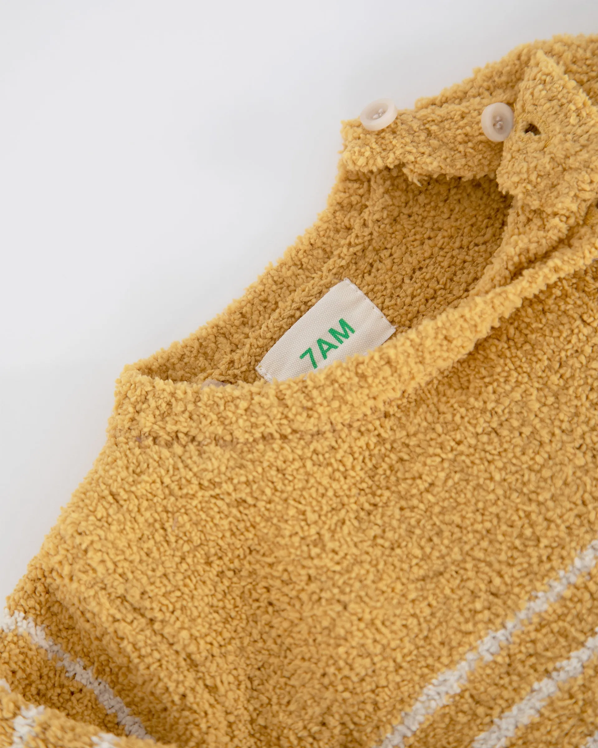 Long Sleeved Top Striped - Fuzzy