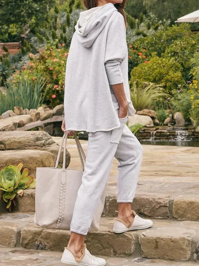 Lorrena – Cozy Women's Hoodie and Pants Set with Pockets