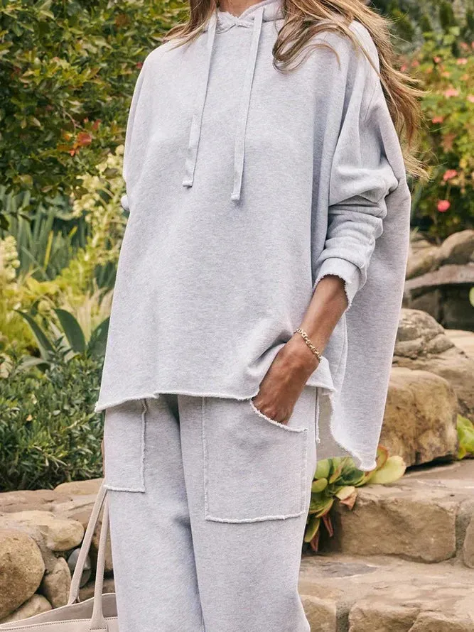 Lorrena – Cozy Women's Hoodie and Pants Set with Pockets