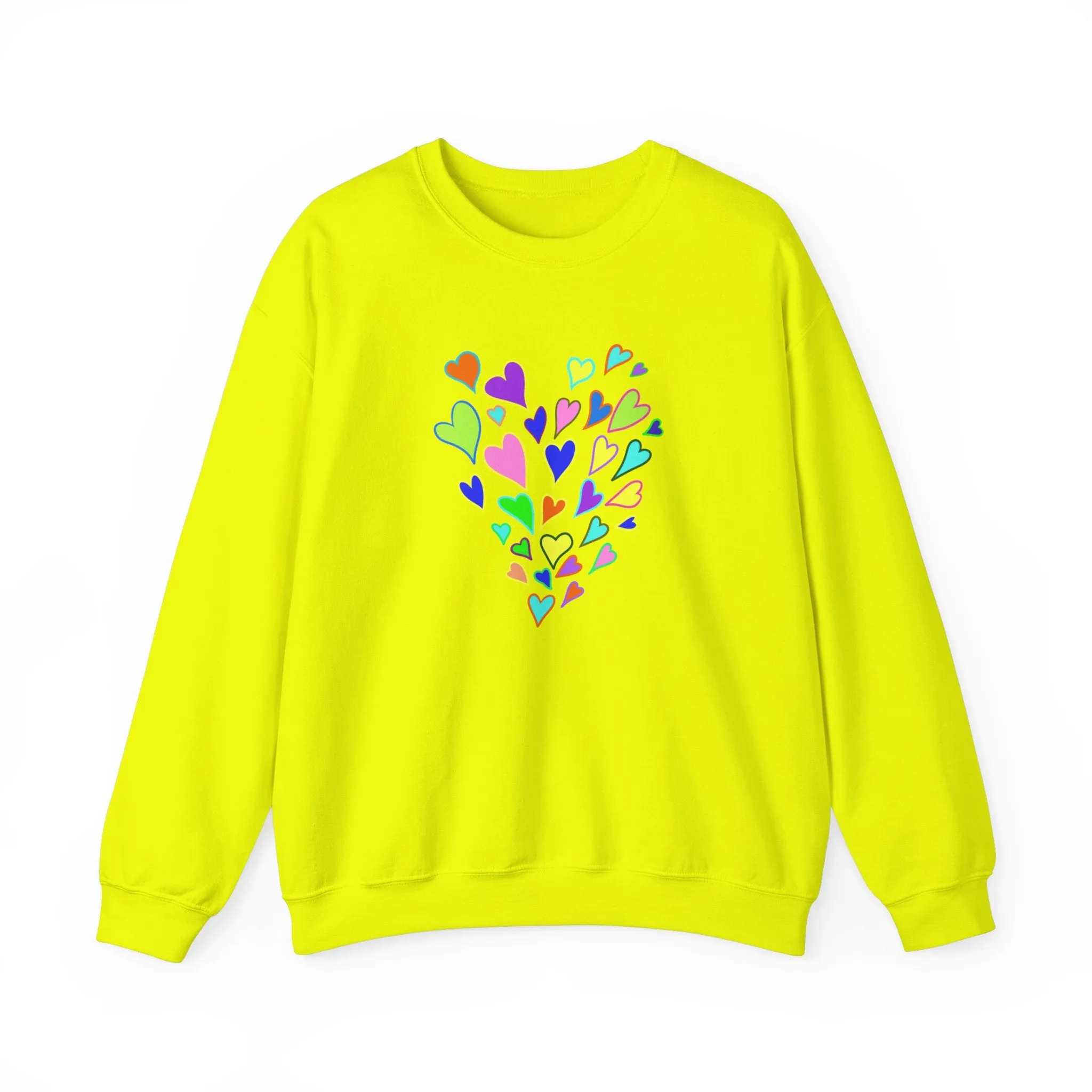 Love Hearts Crewneck Jumper