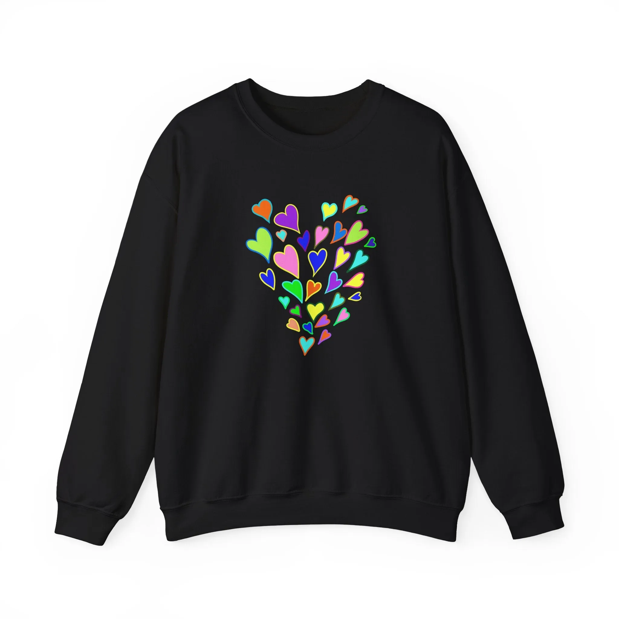 Love Hearts Crewneck Jumper
