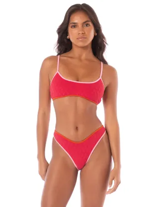 Maaji Apple Red Lane Bralette