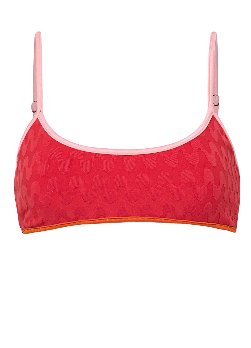 Maaji Apple Red Lane Bralette